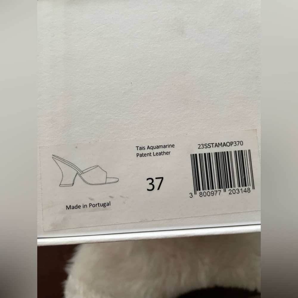 New! BY FAR Blue Heels - Picture 9 of 9